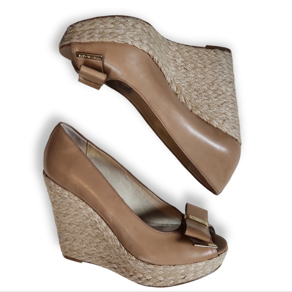 Michael Kors Wedge Heel Open Toe size 8 - Picture 2 of 4